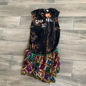 Katherine story CHANEL TEE DRESS